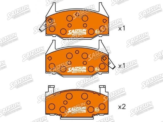 Pastillas de freno Brake Pad Set:D139-7071