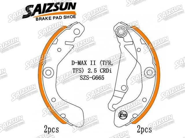 Zapata de freno Brake Shoe Set:95017074