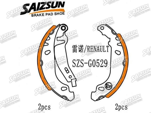 Zapata de freno Brake Shoe Set:77 01 202 661