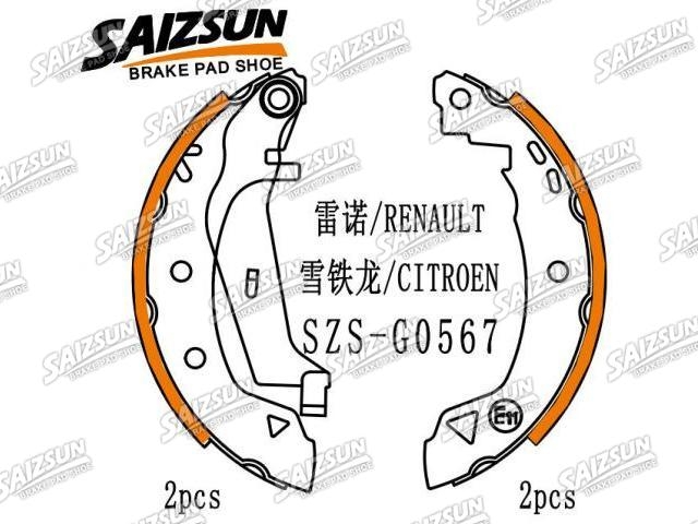 Zapata de freno Brake Shoe Set:95659661