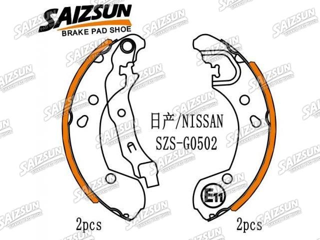 Zapata de freno Brake Shoe Set:44060-AX625