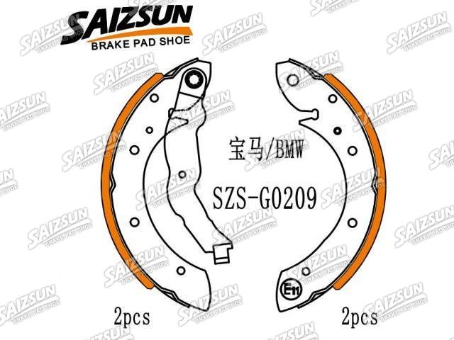 Zapata de freno Brake Shoe Set:34 21 1 160 504
