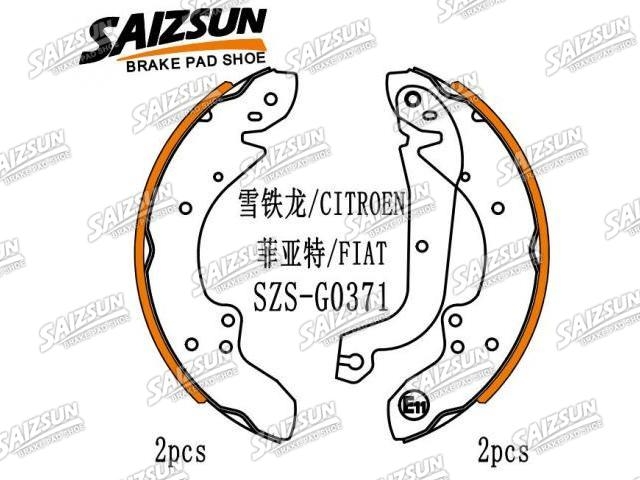 Zapata de freno Brake Shoe Set:4241.4T