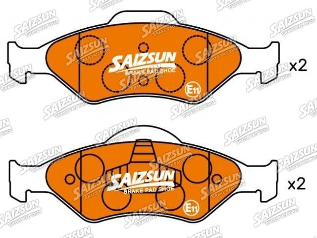 Pastillas de freno Brake Pad Set:YS61-2K021-AA