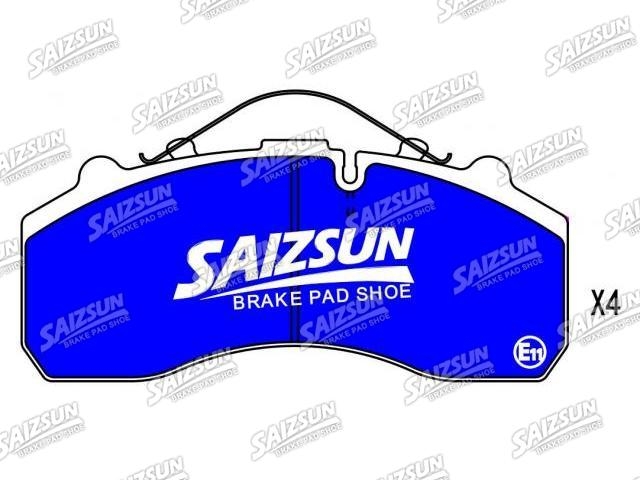 Pastillas de freno Brake Pad Set:299 2348