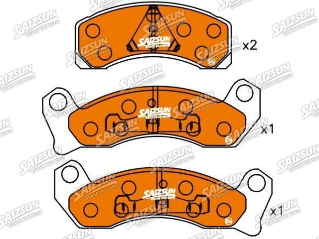 Pastillas de freno Brake Pad Set:F3AZ-2001-B