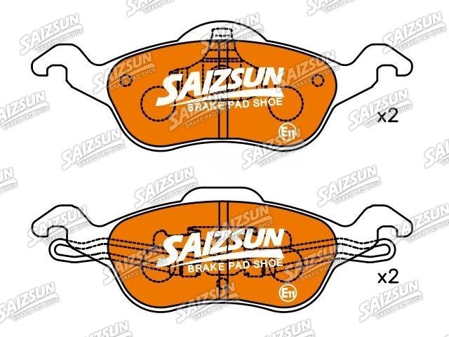 Pastillas de freno Brake Pad Set:1 075 558
