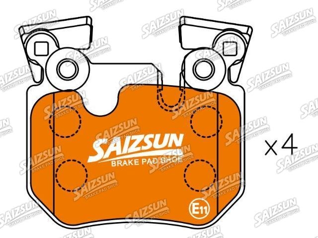 Pastillas de freno Brake Pad Set:34 21 6 784 808