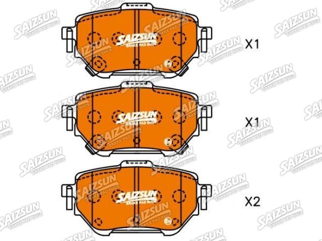 Pastillas de freno Brake Pad Set:04466-02410