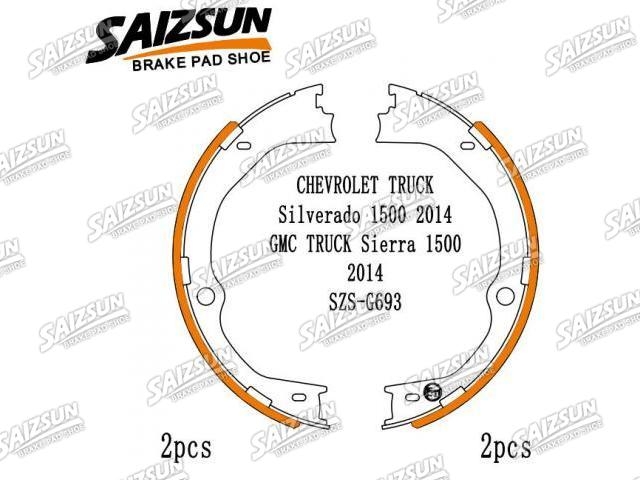 Zapata de freno Brake Shoe Set:23135902