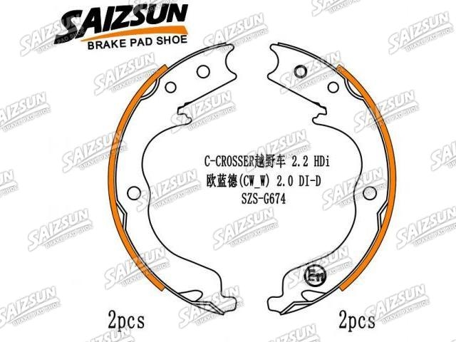 Zapata de freno Brake Shoe Set:MN150574