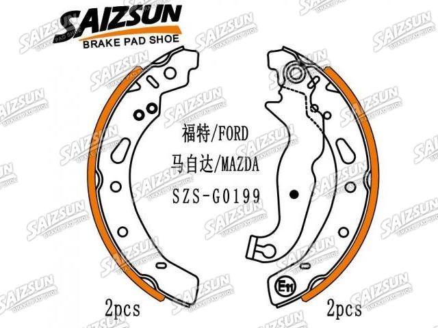 Zapata de freno Brake Shoe Set:DFY1-26-38Z