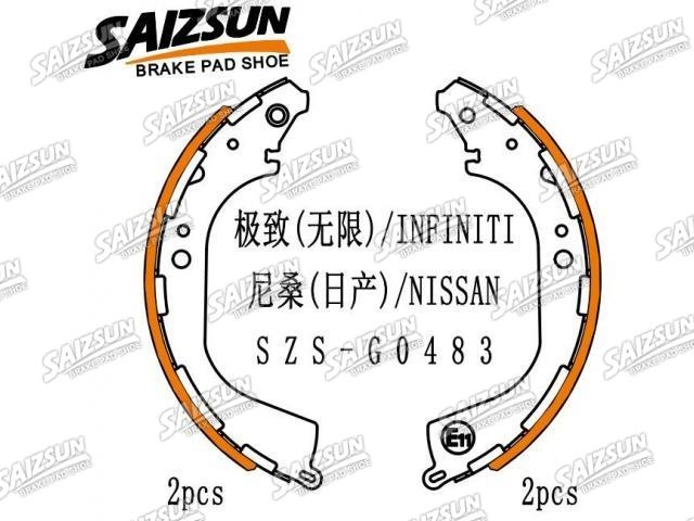 Zapata de freno Brake Shoe Set:44060-37G25