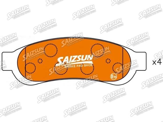 Pastillas de freno Brake Pad Set:AC3Z-2200-B