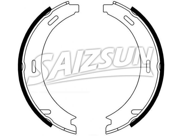 Zapata de freno Brake Shoe Set:140 420 09 20