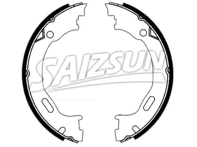 Zapata de freno Brake Shoe Set:163 420 02 20