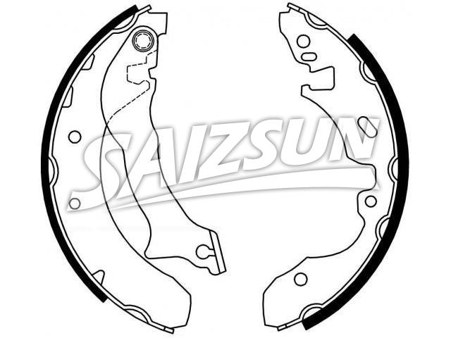 Zapata de freno Brake Shoe Set:7 055 297