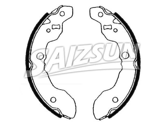 Zapata de freno Brake Shoe Set:53210-50F00