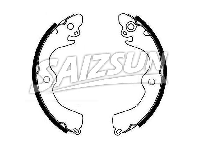 Zapata de freno Brake Shoe Set:MR249585