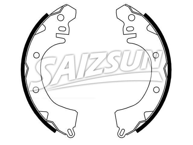 Zapata de freno Brake Shoe Set:MB366143