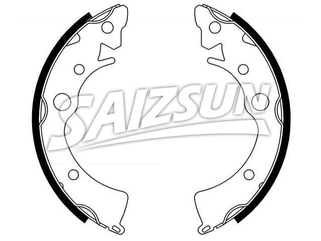 Zapata de freno Brake Shoe Set:43153-SB2-003