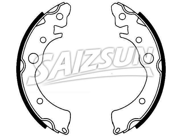 Zapata de freno Brake Shoe Set:43153-SD5-003