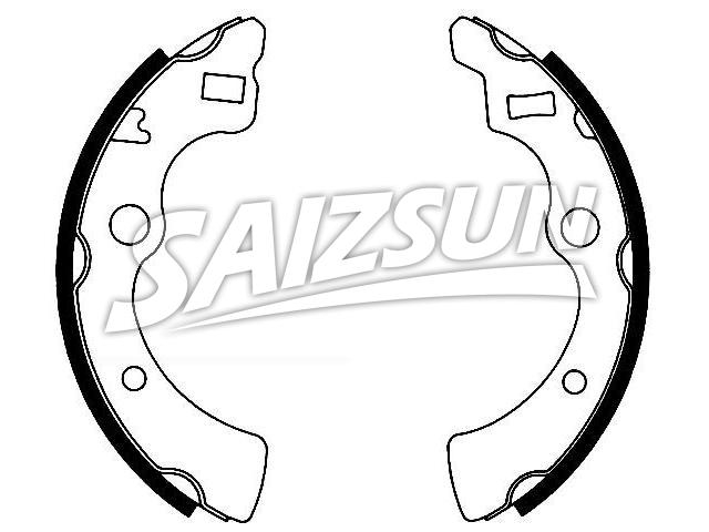 Zapata de freno Brake Shoe Set:43153-SJ6-003