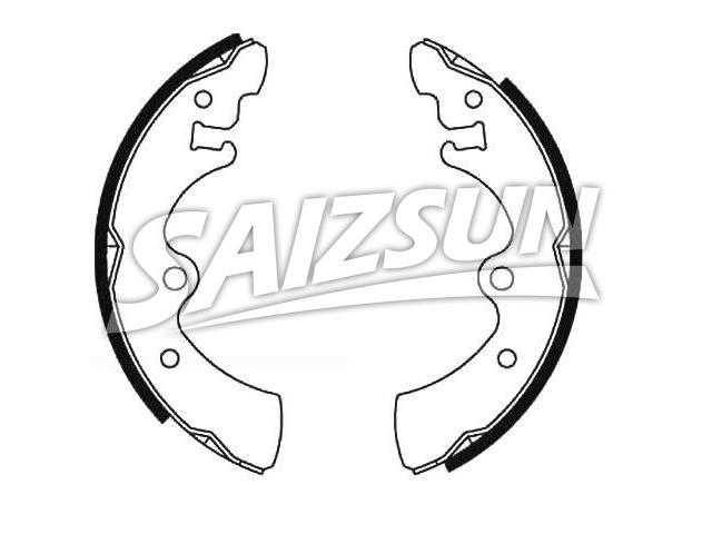 Zapata de freno Brake Shoe Set:44060-D0125