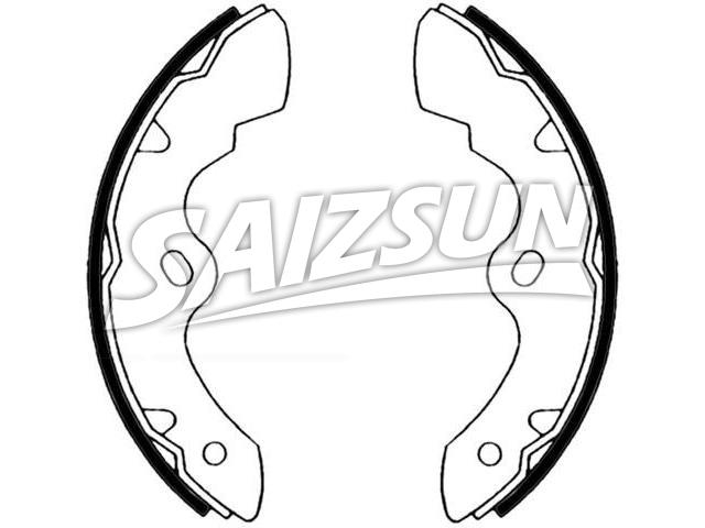 Zapata de freno Brake Shoe Set:04494-87309-000