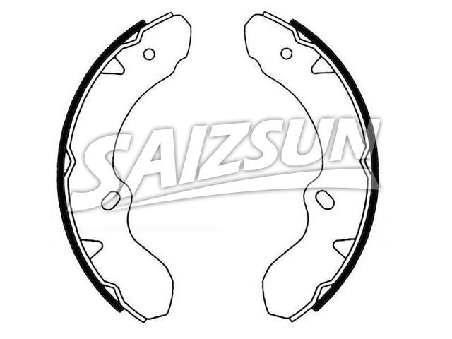 Zapata de freno Brake Shoe Set:8-94438-140-0