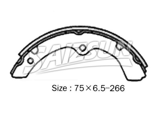 Zapata de freno Brake Shoe Set:NN4041