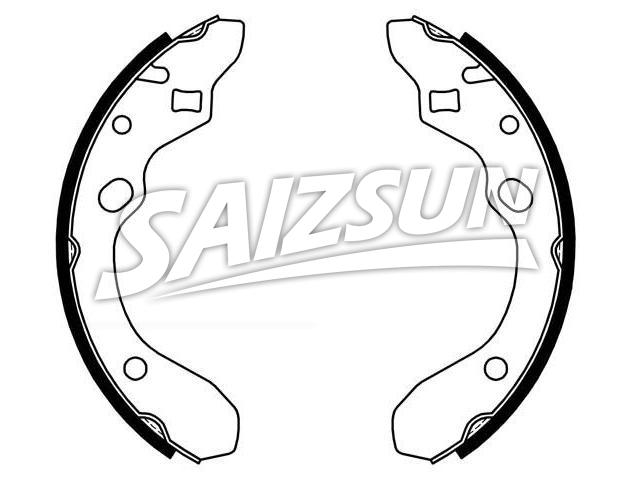 Zapata de freno Brake Shoe Set:B5Y6-26-38Z