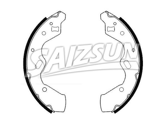 Zapata de freno Brake Shoe Set:B1Y2-26-38ZA