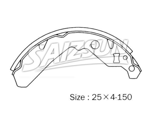 Zapata de freno Brake Shoe Set:NN5029