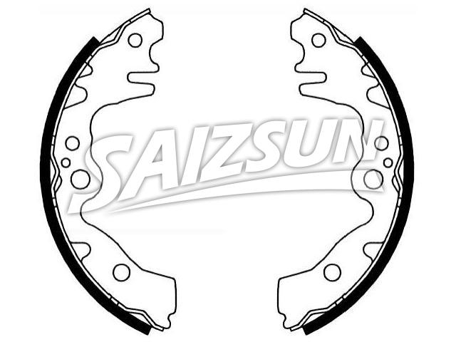 Zapata de freno Brake Shoe Set:04495-B1010