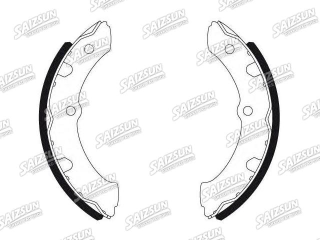 Zapata de freno Brake Shoe Set:04495-25040
