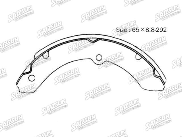 Zapata de freno Brake Shoe Set:04494-36050