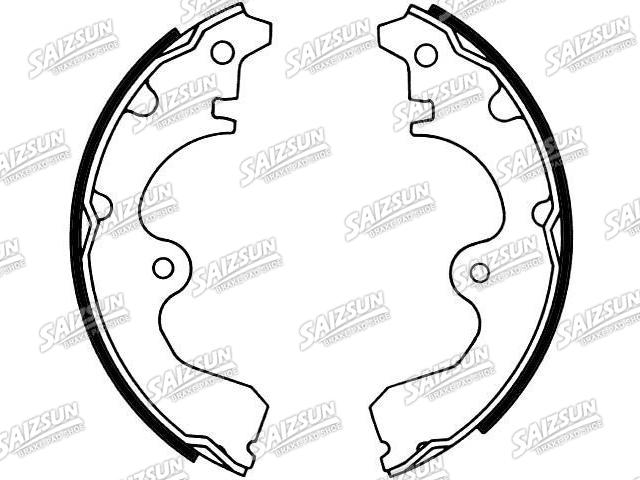 Zapata de freno Brake Shoe Set:04497-16020