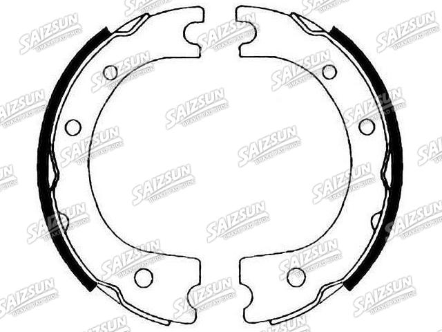 Zapata de freno Brake Shoe Set:46550-36030