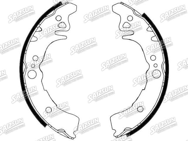 Zapata de freno Brake Shoe Set:04495-59010