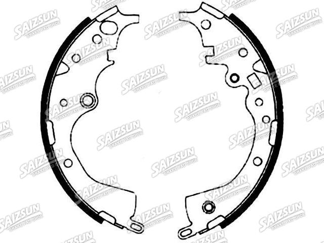 Zapata de freno Brake Shoe Set:04495-04010