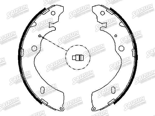 Zapata de freno Brake Shoe Set:8-97368-253-0
