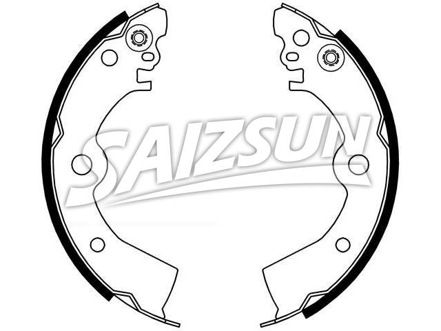 Zapata de freno Brake Shoe Set:44060-F4125