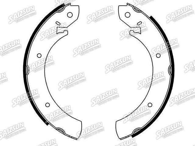 Zapata de freno Brake Shoe Set:1 551 318