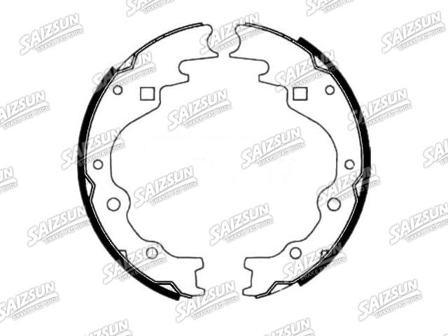 Zapata de freno Brake Shoe Set:SE28-26-310A
