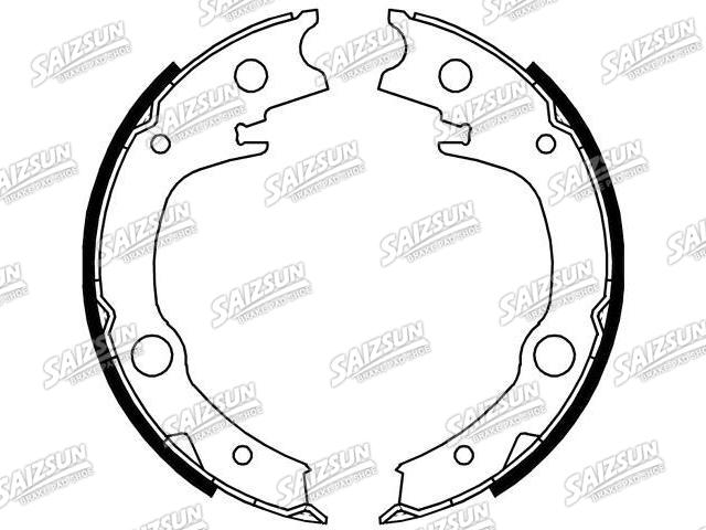 Zapata de freno Brake Shoe Set:46540-20080