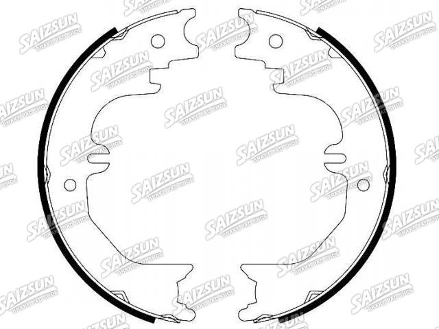Zapata de freno Brake Shoe Set:46550-60060