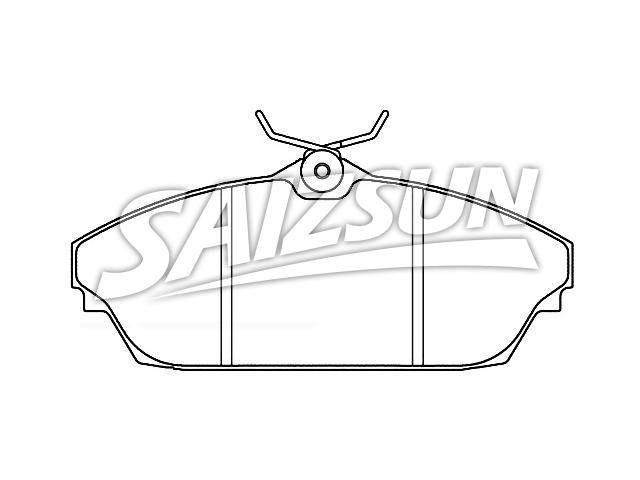 Pastillas de freno Brake Pad Set:2719-4210-0114