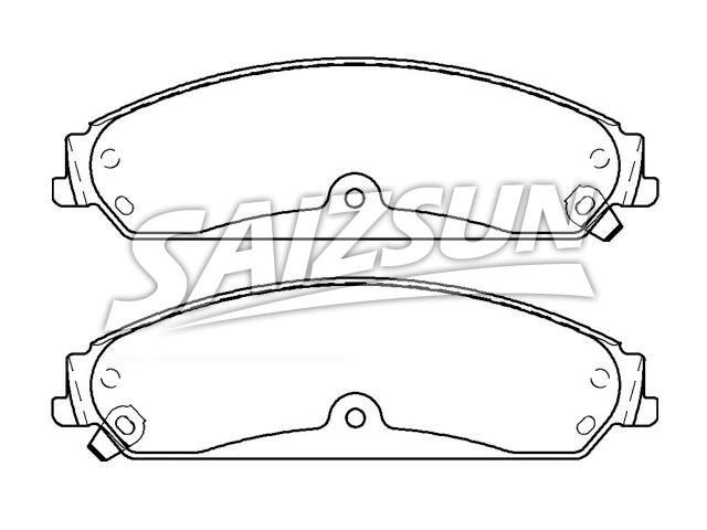 Pastillas de freno Brake Pad Set:68147681AA