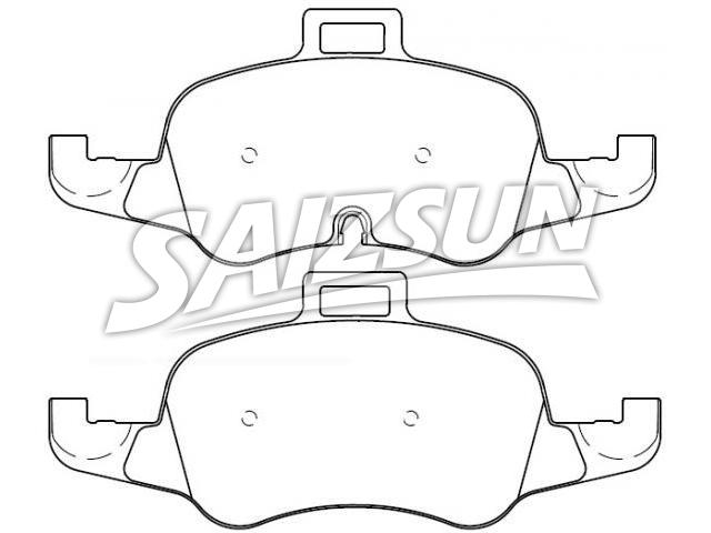 Pastillas de freno Brake Pad Set:8S0 698 151
